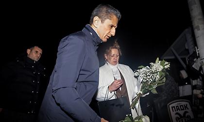 Αντιπροσωπεία της ΠΑΕ ΠΑΟΚ στην Τούμπα για ν’ αποτίσει φόρο τιμής στη μνήμη των θυμάτων