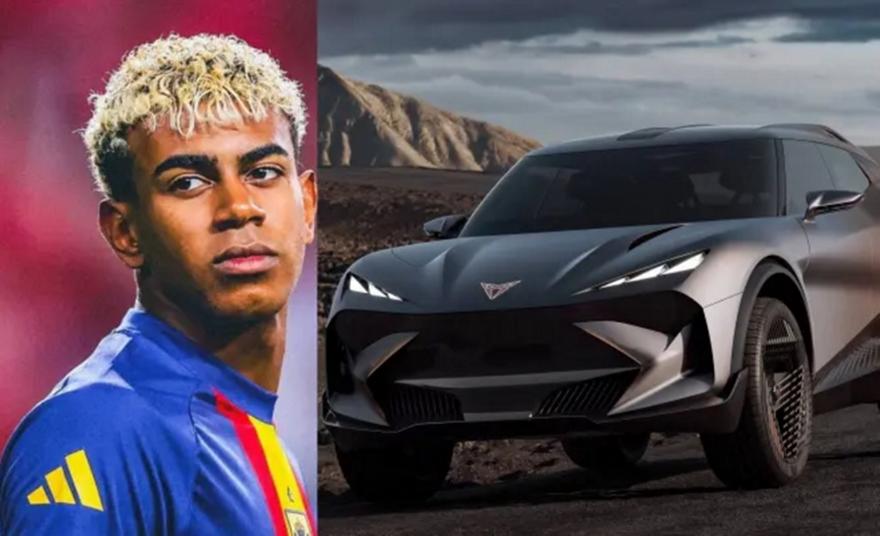 Ο Γιαμάλ με το πρώτο του αυτοκίνητο-Δεν επέλεξε κάτι «φανταχτερό» αλλά μάλλον... γήινο