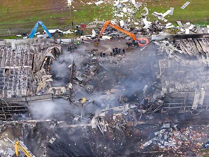 Απόλυτη καταστροφή: Συγκλονιστικές εικόνες από την επόμενη μέρα στη «Βιολάντα»