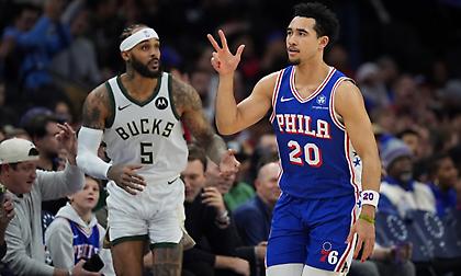 Νέα ήττα για Μπακς, έχασαν και από τους Σίξερς