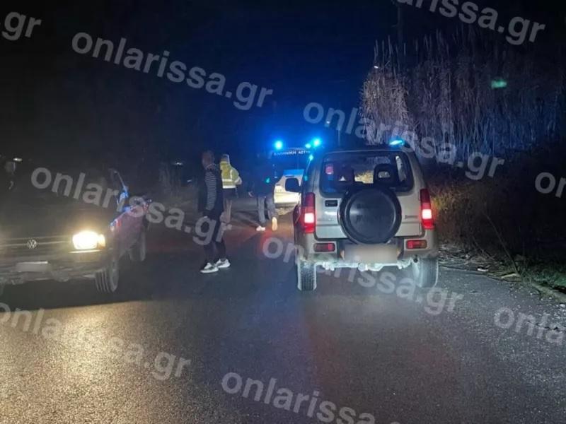 Τραγωδία στη Λάρισα: Νεκρή γυναίκα που παρασύρθηκε από αυτοκίνητο στη Φαλάνη