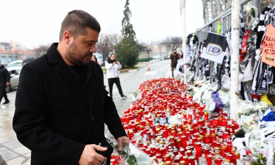 Δακρυσμένος ο Μάκης Γκαγκάτσης στην Τούμπα