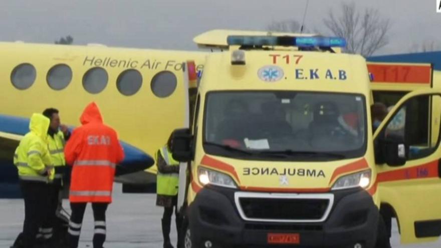 Έφτασαν στη Θεσσαλονίκη οι δύο τραυματίες του δυστυχήματος στη Ρουμανία Έφτασαν στη Θεσσαλονίκη οι δύο τραυματίες του δυστυχήματος στη Ρουμανία