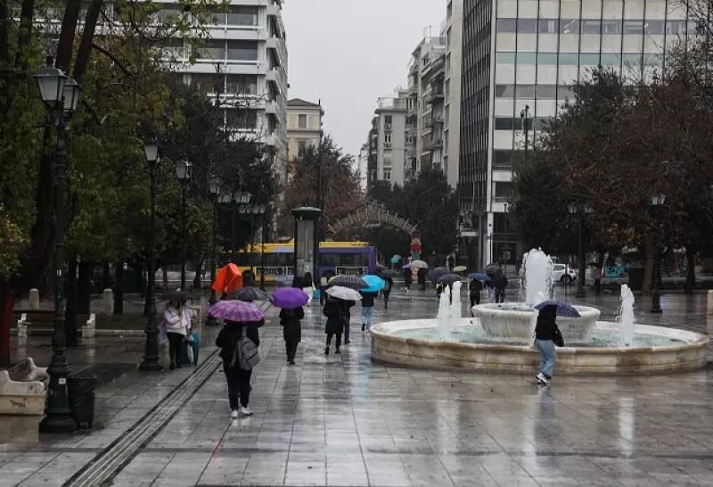 Επικαιροποιήθηκε το έκτακτο δελτίο επιδείνωσης καιρού: Iσχυρές βροχές, καταιγίδες και χαλαζοπτώσεις σήμερα