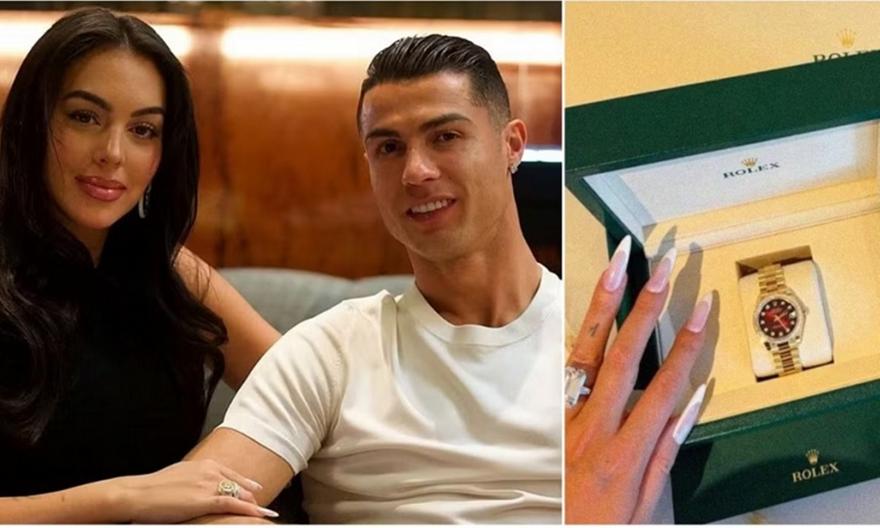 Το πανάκριβο ρολόι του Κριστιάνο Ρονάλντο στην Χεορχίνα για τα γενέθλιά της