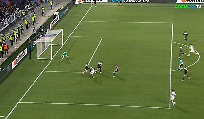 Ο 17χρονος Ιμπέρ ισοφάρισε για τη Λιόν απέναντι στον ΠΑΟΚ