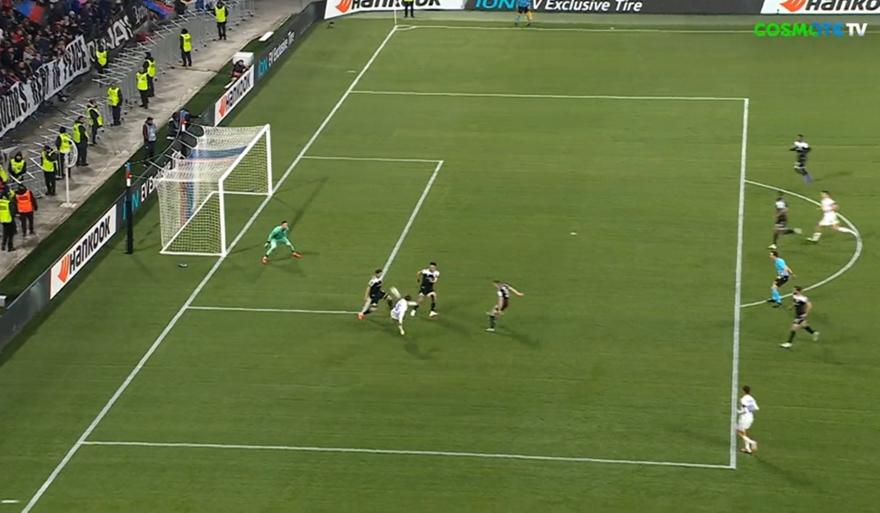 Ο 17χρονος Ιμπέρ ισοφάρισε για τη Λιόν απέναντι στον ΠΑΟΚ