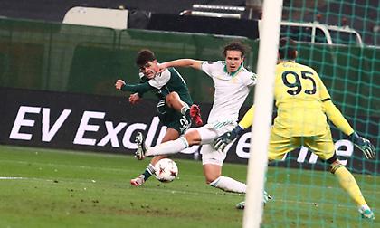 Η γκολάρα του Ταμπόρδα και η ψυχρολουσία στο τέλος: Τα highlights του Παναθηναϊκός-Ρόμα