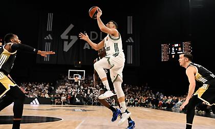 Ο μαέστρος Σλούκας και οι τρομεροί Γκραντ, Χολμς: Τα highlights από τη νίκη του Παναθηναϊκού επί της Βιλερμπάν