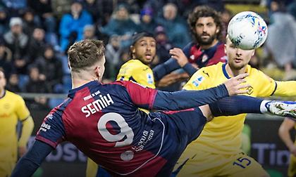 Παράσταση τεσσάρας από την Κάλιαρι κόντρα στη Βερόνα