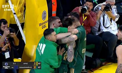 Ο Παναθηναϊκός έστειλε το ματς στην παράταση με κλέψιμο Όσμαν και τεράστιο τρίποντο του Χουάντσο!