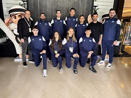 Στο πλευρό της εθνικής προολυμπιακής ομάδας στη Φουτζέιρα οι Μιχάλης και Γιάννης Μουρούτσος