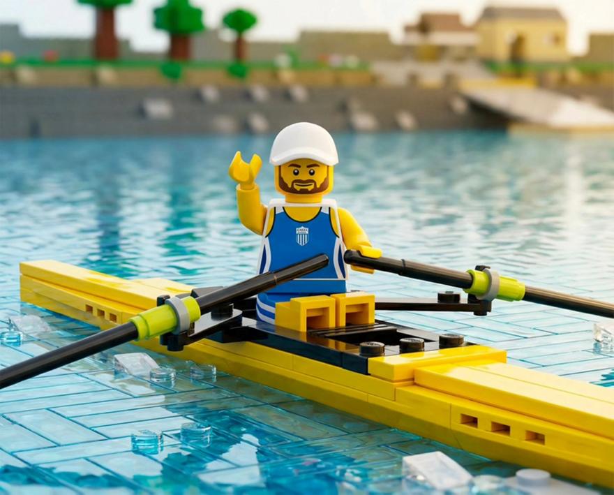 Έγινε… LEGO ο Στέφανος Ντούσκος!