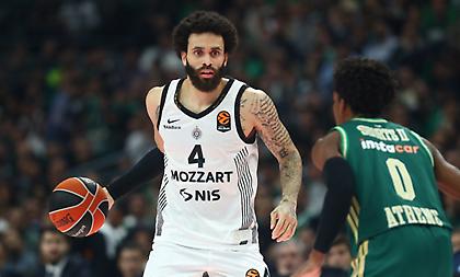 Δίχως τον Ουάσινγκτον η Παρτίζαν απέναντι στον Παναθηναϊκό