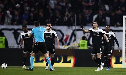 Διαμαρτυρία του ΠΑΟΚ στην UEFA για τη διαιτησία με Λιόν