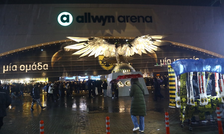 Η πρεμιέρα της Allwyn Arena στο ντέρμπι της ΑΕΚ με τον Ολυμπιακό