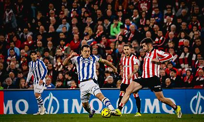 Έσωσε τον βαθμό στο φινάλε του βάσκικου ντέρμπι με την Σοσιεδάδ η Αθλέτικ Μπιλμπάο