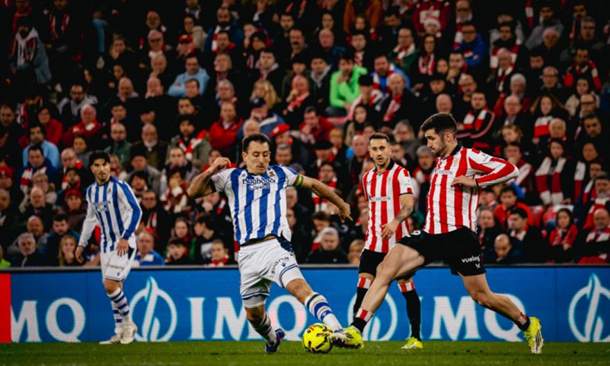 Έσωσε τον βαθμό στο φινάλε του βάσκικου ντέρμπι με την Σοσιεδάδ η Αθλέτικ Μπιλμπάο