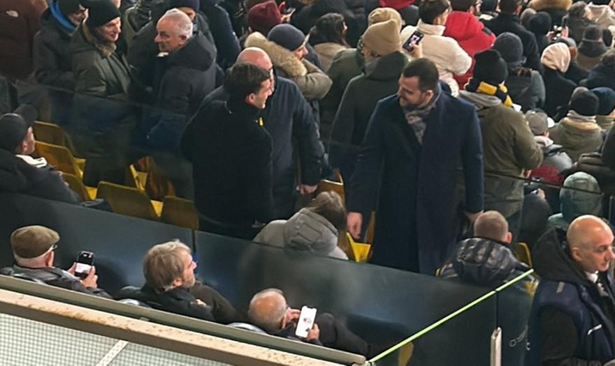 Είδε από κοντά τον αγώνα της Πάρμα με τη Γιουβέντους ο Στρεφέτσα