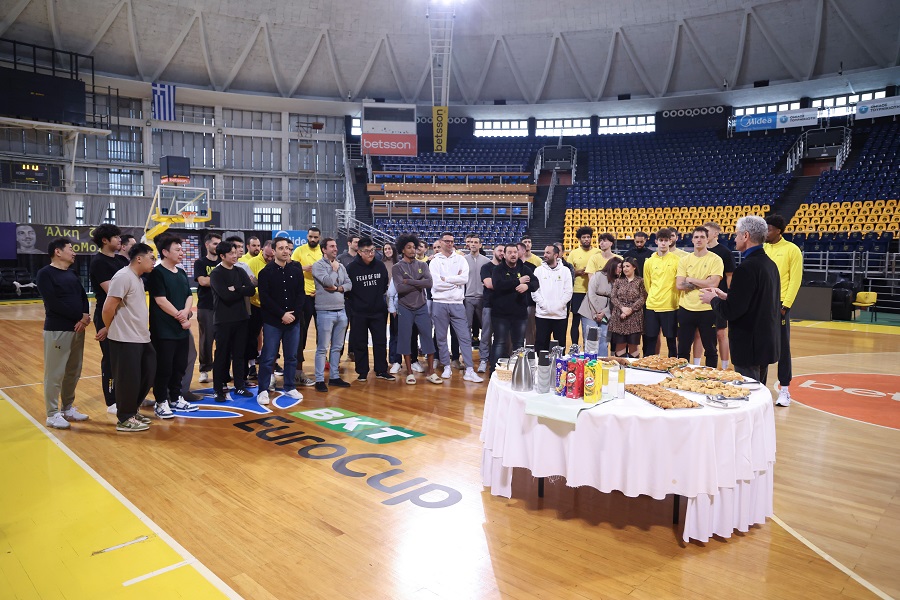 Άρης Betsson: Έκοψε την πίτα του παρουσία Σιάο