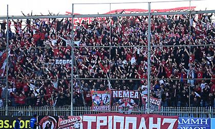 Καρφί για «ερυθρόλευκο» sold out στο Asteras AKTOR-Ολυμπιακός