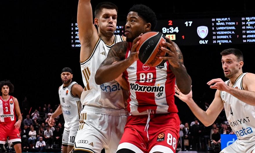 Η βαθμολογία της Euroleague μετά την ήττα του Ολυμπιακού από την Dubai BC