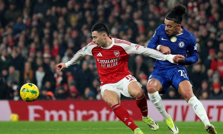 Νίκησε και πάλι την Τσέλσι και έκλεισε ραντεβού για Γουέμπλεϊ η Άρσεναλ