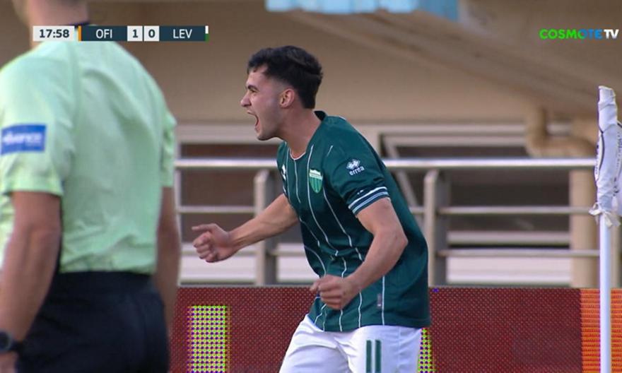 Ισοφάρισε με πανέξυπνη εκτέλεση φάουλ του Μπάλτσι ο Λεβαδειακός!