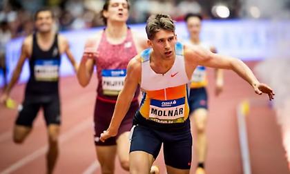 Ευρωπαϊκό ρεκόρ στα 400 μέτρα κλειστού ο Μόλναρ