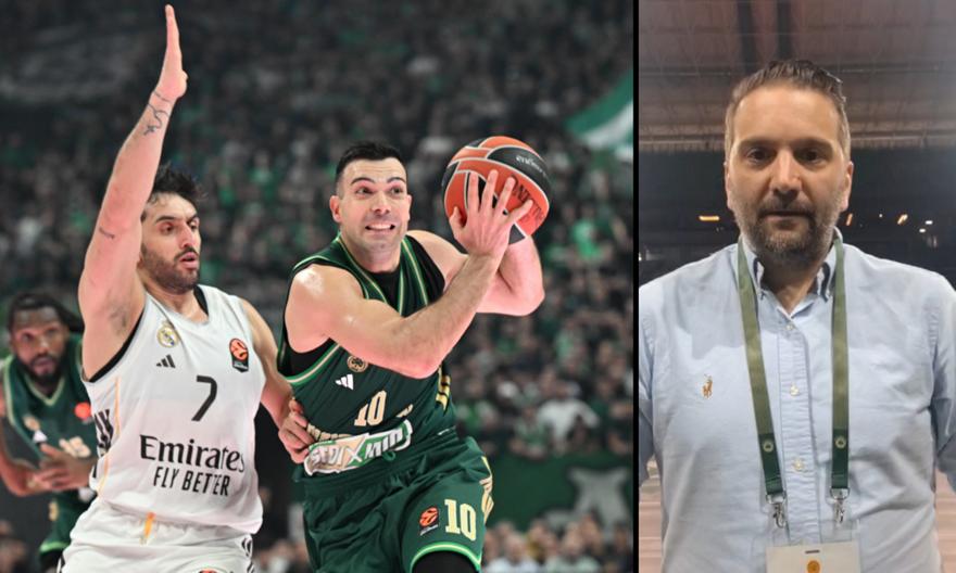 Το σχόλιο Πετρίδη μετά τη νίκη με Ρεάλ: «Κόντρα σε όλους και σε όλα - Ο Σλούκας άναψε το φυτίλι για τον Παναθηναϊκό»