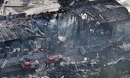 Εργοστάσιο «Βιολάντα»: Βίντεο από το «σημείο μηδέν» της έκρηξης