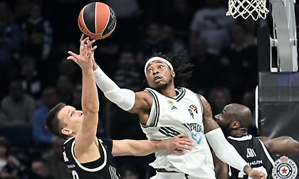 Για το διπλό στο Βελιγράδι οι «πράσινοι»: Παρτίζαν-Παναθηναϊκός AKTOR (4η περίοδος)