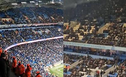 Κρινόταν πρόκριση στον τελικό και ο κόσμος της Σίτι... αδιαφόρησε