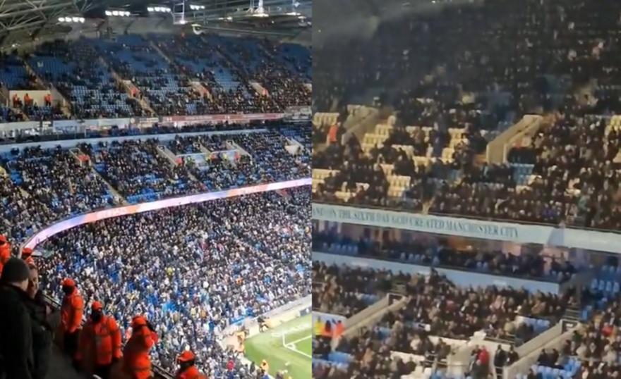 Κρινόταν πρόκριση στον τελικό και ο κόσμος της Σίτι... αδιαφόρησε