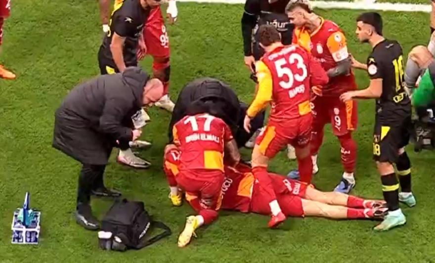 Ο Γιλμάζ έσωσε τον Αχμέντ στη Γαλατά, μετά από τρομακτικό χτύπημα στο κεφάλι!