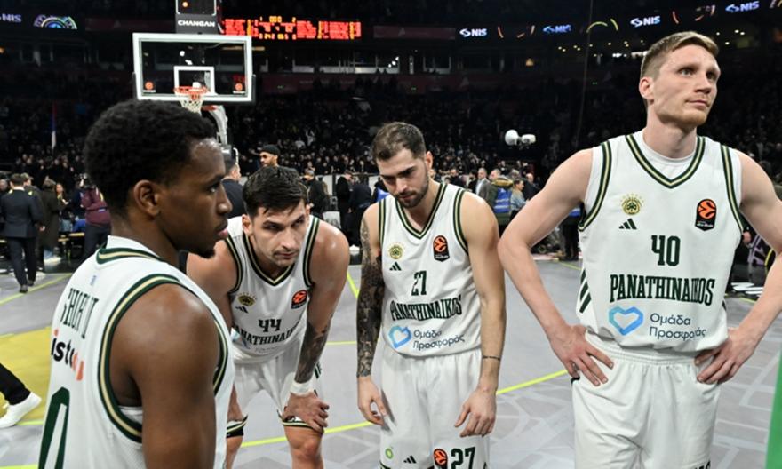 Τα highlights από την ήττα του Παναθηναϊκού στο Βελιγράδι