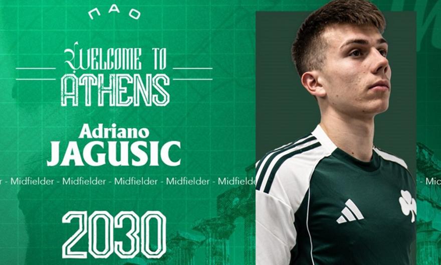 Επίσημο: Στον Παναθηναϊκό για 4,5 χρόνια ο Αντριάνο Γιάγκουσιτς!