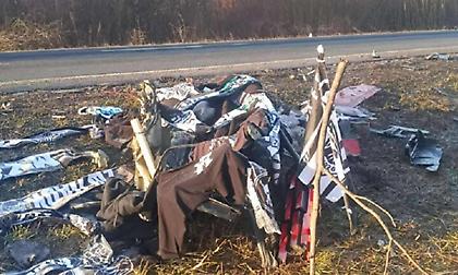 Ζήτησαν να γίνει μνημείο στο σημείο του δυστυχήματος των φίλων του ΠΑΟΚ οπαδοί της Τιμισοάρα