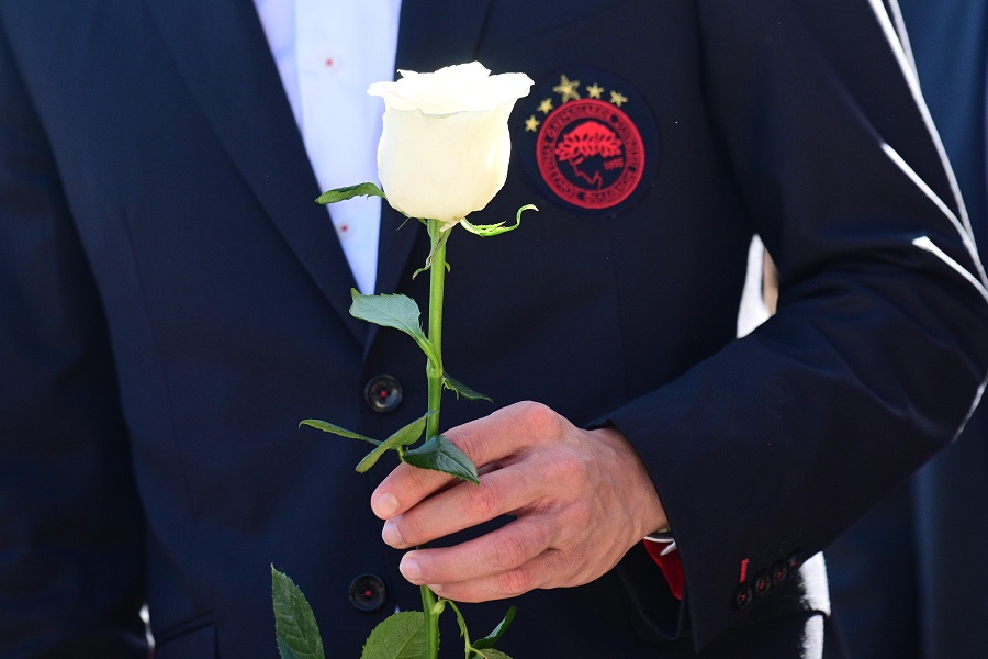 Ολυμπιακός: Τίμησε τη μνήμη των θυμάτων της Θύρας 7