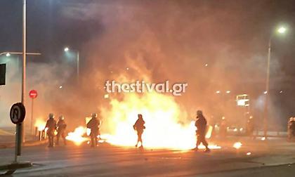 Θεσσαλονίκη: Σοβαρά επεισόδια στο ΑΠΘ, δεκάδες προσαγωγές