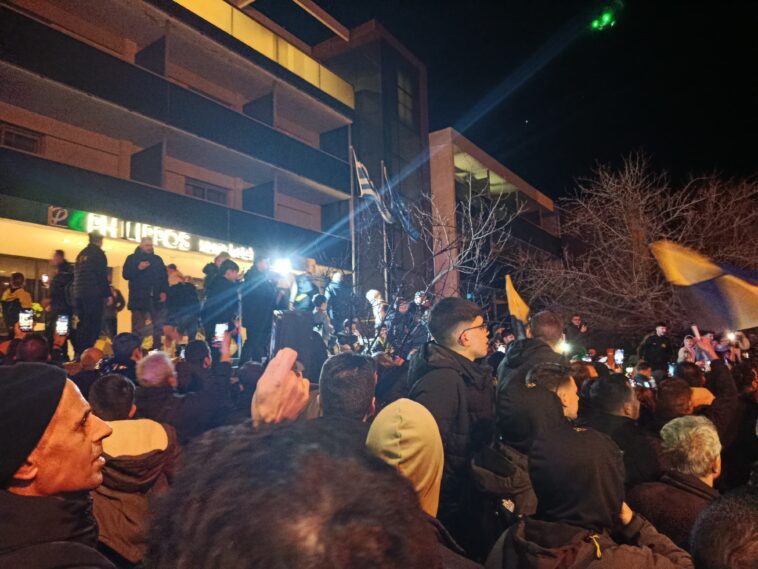 AEK: Τρέλα και αποθέωση για την αποστολή στις Σέρρες