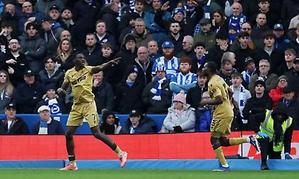 Διπλό ανάσα για Πάλας, «πάγωσε» την Μπράιτον!