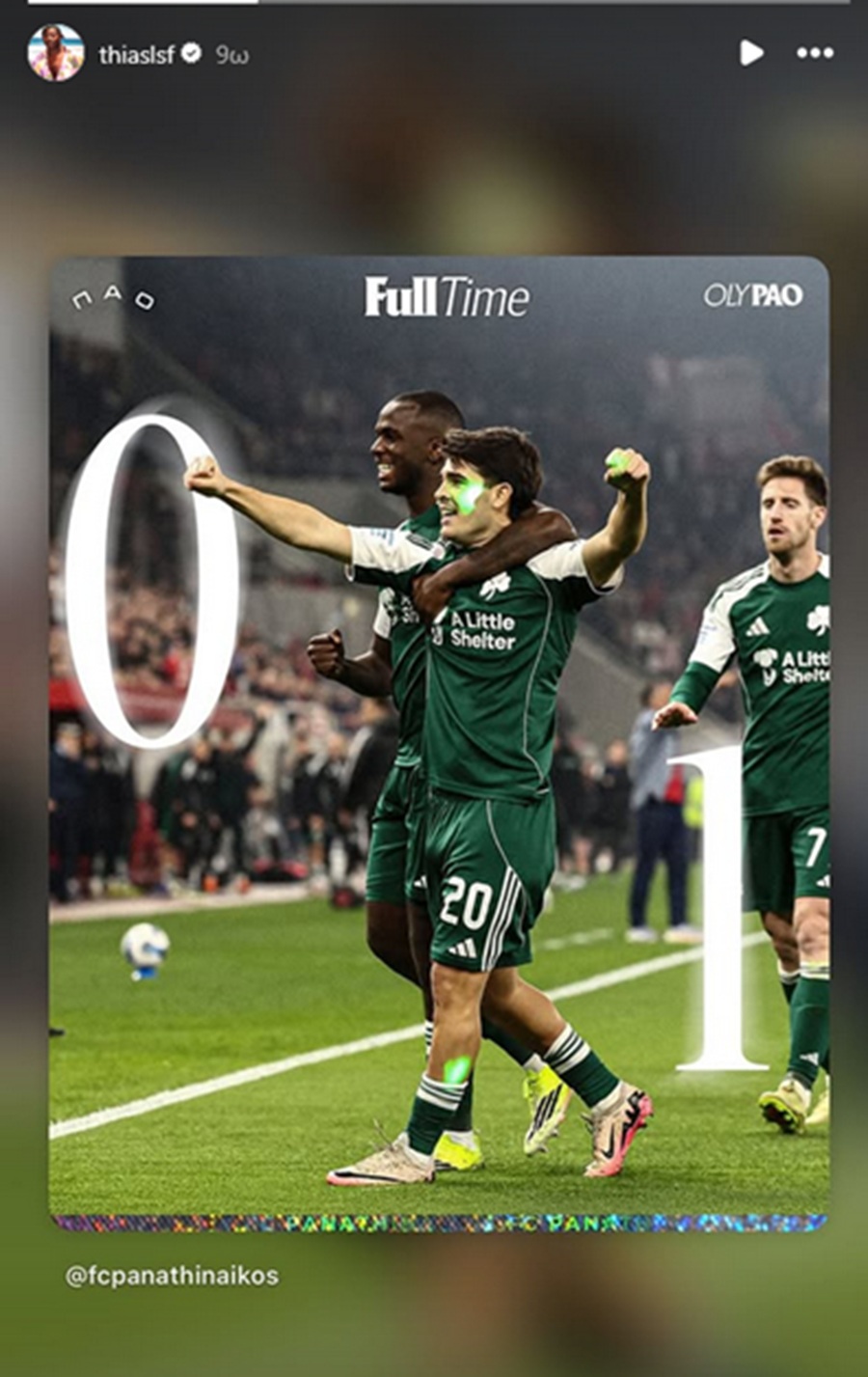 Παναθηναϊκός: Η πανηγυρική ανάρτηση του Λεσόρ για το ντέρμπι