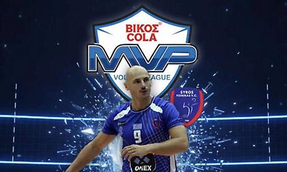 Πολυτιμότερος της 12ης αγωνιστικής της Volley League ανδρών ο Τρούχτσεφ
