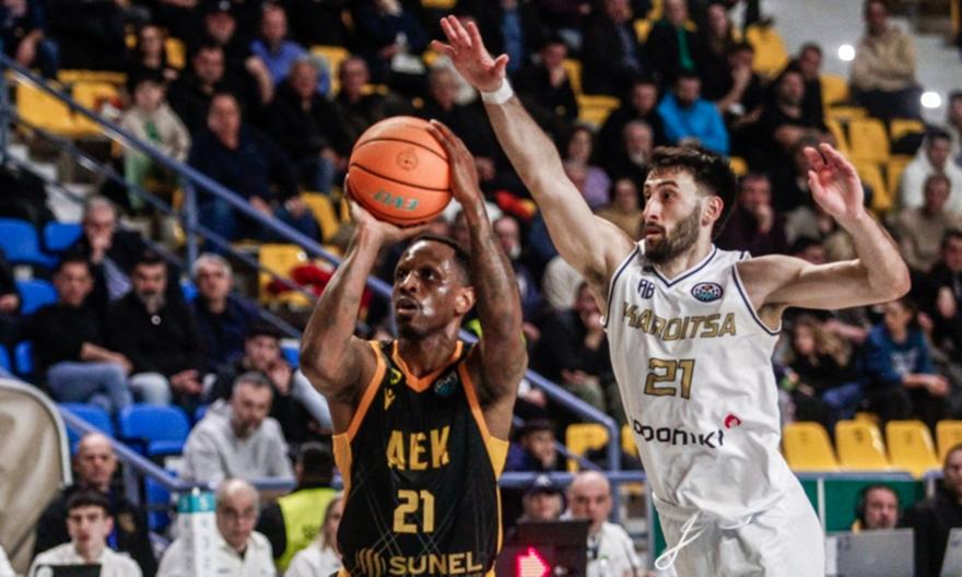 Τα highlights από το εντυπωσιακό διπλό της ΑΕΚ στην Καρδίτσα