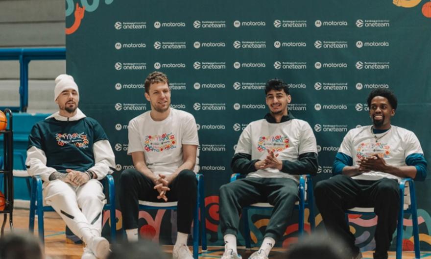 «Bouncing for Good» στην Αθήνα: Ολυμπιακός και Παναθηναϊκός ένωσαν τις δυνάμεις τους για τα παιδιά