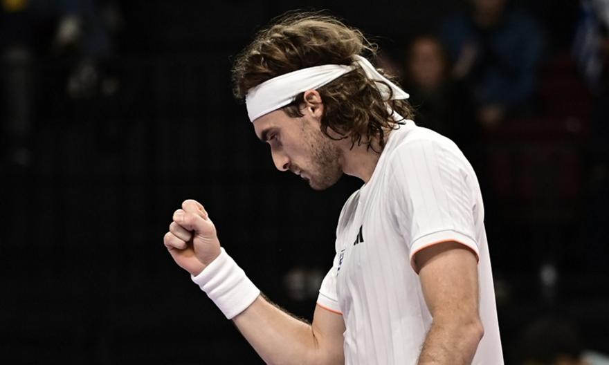 Πέρασε πανεύκολα ο Τσιτσιπάς στον 2ο γύρο του ΑΒΝ ΑMRO Open στο Ρότερνταμ!