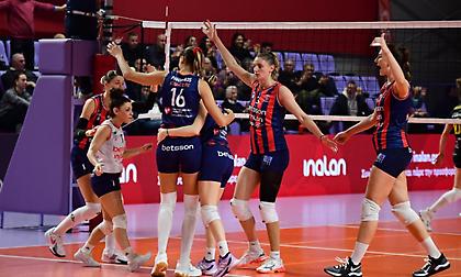 Στο Final 4 ξανά ο Πανιώνιος Betsson με καθαρό 3-0 επί της ΑΕΚ