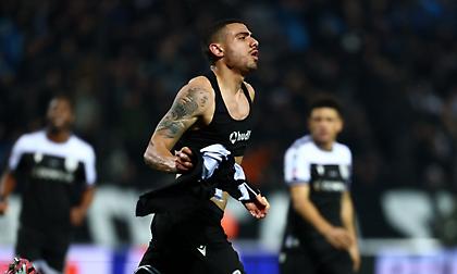 Σκόραρε ξανά ο Γιακουμάκης και έβαλε μπροστά τον ΠΑΟΚ κόντρα στον Παναθηναϊκό