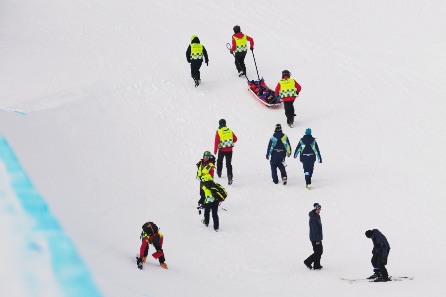 Σοκαριστικός τραυματισμός για Κινέζα snowborder στους Χειμερινούς Ολυμπιακούς Αγώνες